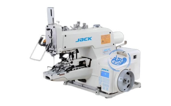 چرخ خیاطی صنعتی دکمه زن جک مدل JK-T1377Eپایه فابریک+ضمانت