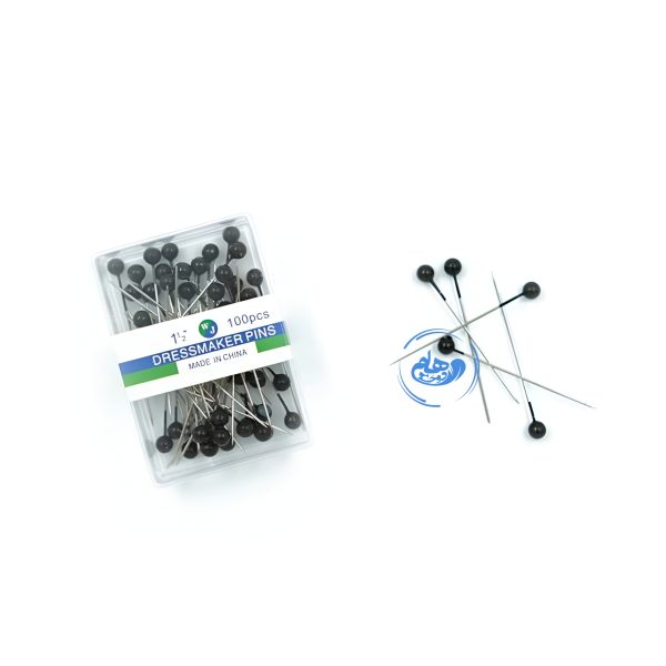 سوزن ته مرواریدی dressmakers pins مشکی درجه یک