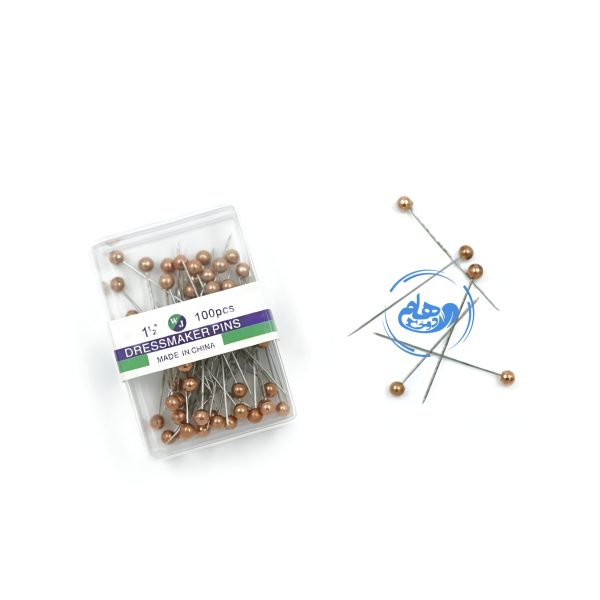 سوزن ته مرواریدی dressmakers pins مسی درجه یک