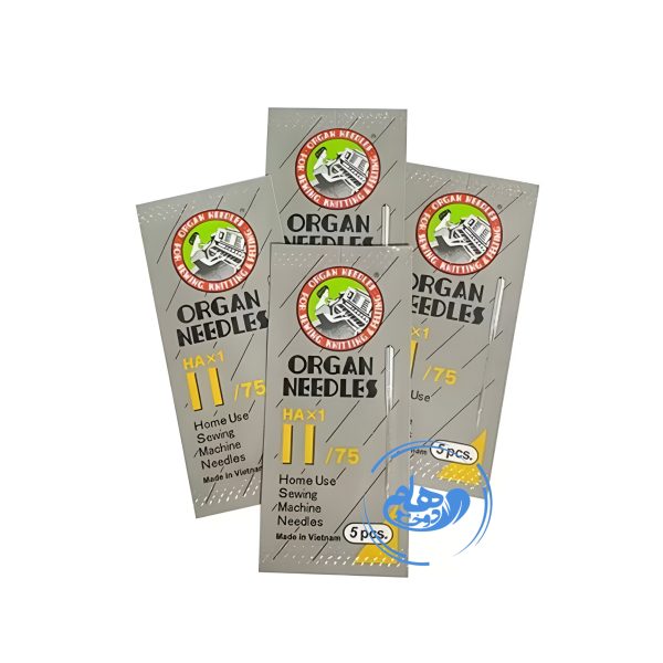 سوزن چرخ خیاطی ارگان HAx1 سایز 11(بسته 5 عددی)