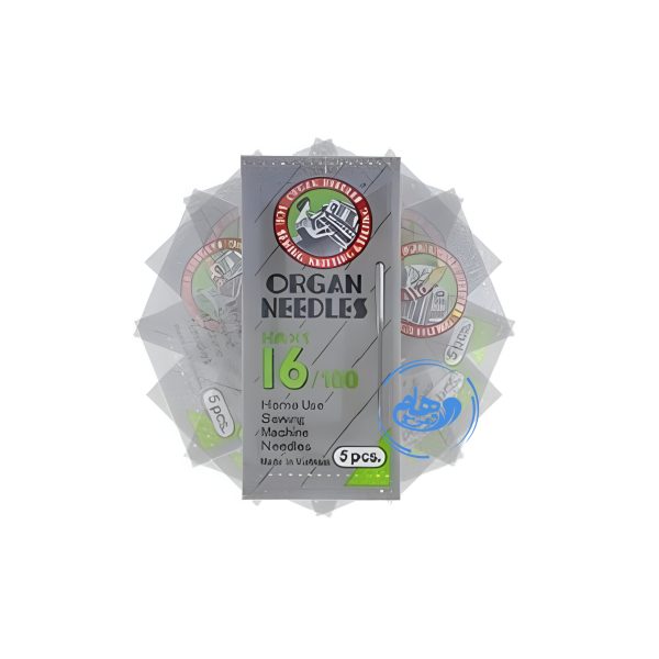 سوزن چرخ خیاطی ارگان HAx1 سایز 16 بسته 5 عددی