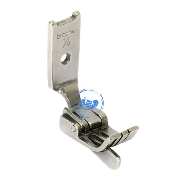 پایه دوخت دو سوزن دو ماکو خط کش دار(سمت چپ)سایز 1.8